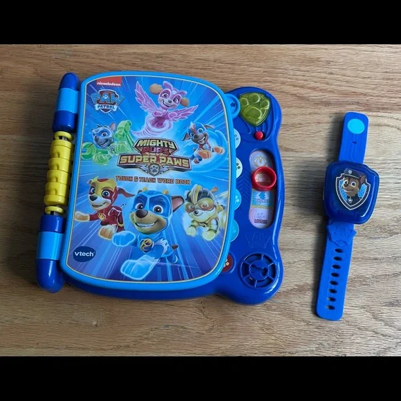 vtech Toys Euc Vtech Paw Patrol Mighty Pups Touchteach Word - Main Image